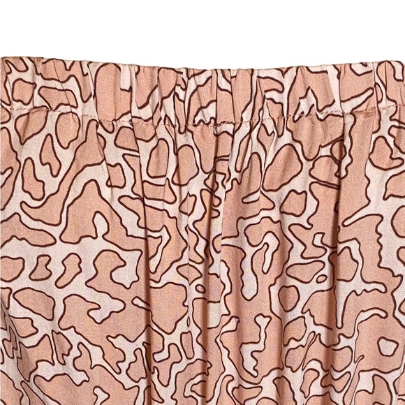 Eloquii Romper Halter Shorts Plus Size 16 Peach - Picture 5 of 9